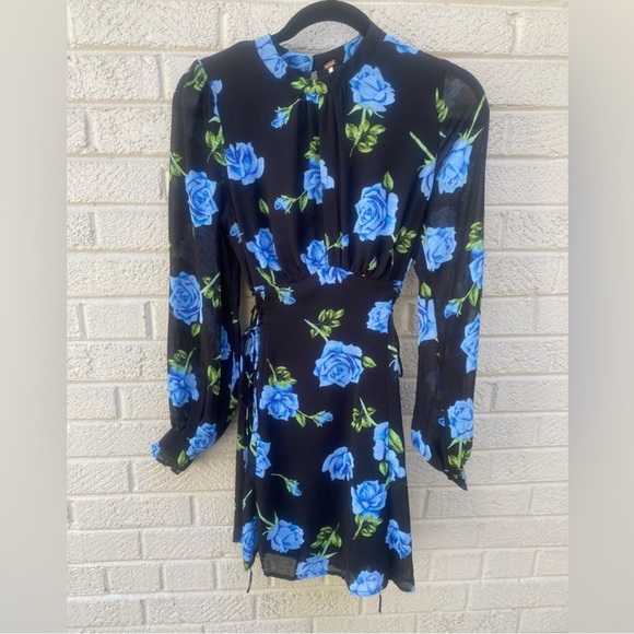 NWT Free People Samantha Lace Up Dress - Picture 5 of 7